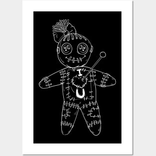 I am a Witch design I Wiccan Voodoo Doll Occult gift Posters and Art